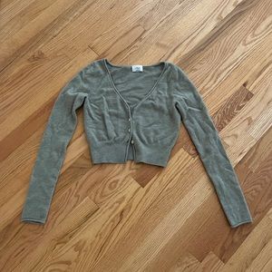 Aritzia cardigan sweater button up santorini cardigan